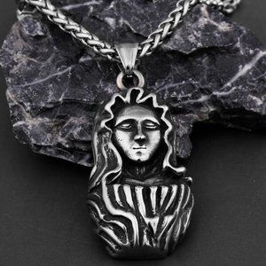 ❤️Virgin Mary Stainless Steel Unisex Pendant Necklace, GP1231473